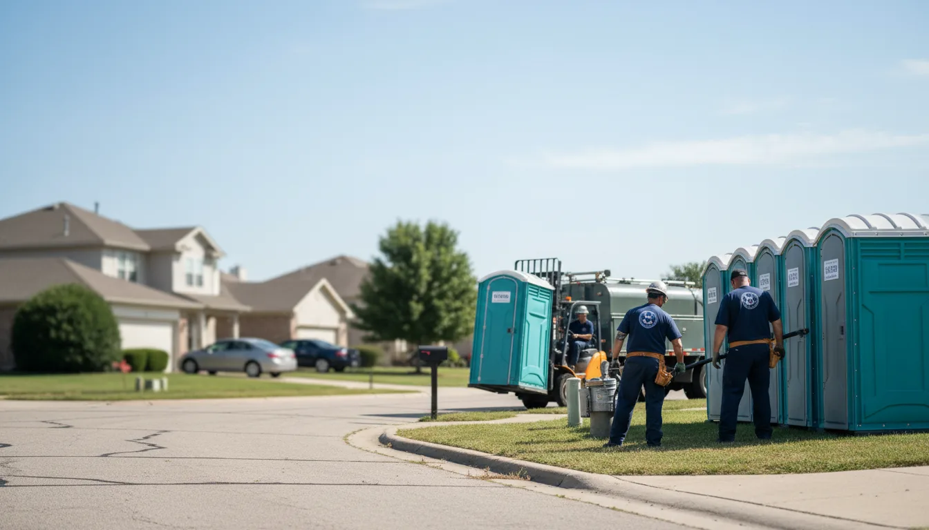 Porta Potty Rental in Hamburg, IA near me